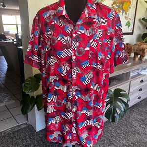 NWOT Free Planet button down shirt